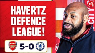 Im Captain Of Havertz Defence League Gooner Lee  Arsenal 50 Chelsea [upl. by Nishom]