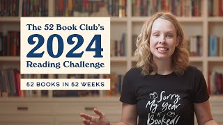 The 52 Book Club  2024 Reading Challenge [upl. by Rudolfo513]