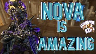 Warframe Super Nova in action  Build Demo [upl. by Nnalorac]