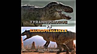 Tyrannosaurus vs Saurophaganax paleontology dinosaurs edits tyrannosaurusrex saurophaganax [upl. by Petr881]