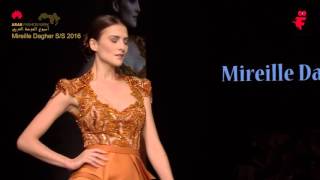 Mireille Dagher S\S 2016  Arab Fashion Week [upl. by Margette]