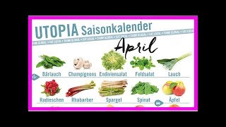 Saisonkalender Das gibt’s im April [upl. by Bonnee]