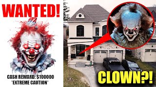 DRONE Catches CRAZY Possessed CLOWNS Breaking into STROMEDYS House Insane MOMENTS Captured [upl. by Aelber]