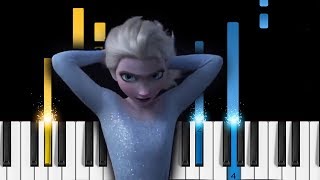 Frozen 2  Official Trailer  Piano Tutorial  Piano Cover [upl. by Shadow]