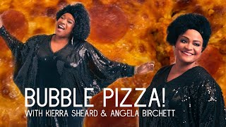 COOKING WITH FRIENDS ANGELA BIRCHETTS BUBBLE PIZZA [upl. by Lenoj]