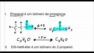 Como saber quais substâncias são isômeros [upl. by Pelaga]