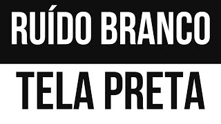 Adormeça Rápido com Este Ruido Branco Calmante  10 Horas [upl. by Aynosal730]