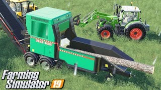 Wióry drzewne  Farming Simulator 19  36 [upl. by Darwin705]