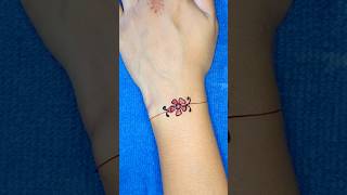 Bracelet Mehndi Design shorts [upl. by Anerak]