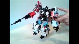 Transformers Combiner Wars Defensor build video  GotBot True Review NUMBER 56 [upl. by Christye]