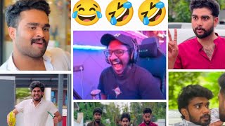 eagle reaction to hashiree and ameen comedy viralvideo eaglegaminghashiree ameentreding [upl. by Hoeg766]