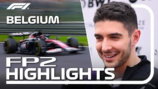 FP2 Highlights  2024 Belgian Grand Prix [upl. by Airdnala]