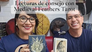 Lecturas de consejo con Medieval Feathers Tarot [upl. by Ylloh513]