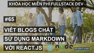 65 Cài Đặt Và Sử Dụng Markdown Editor  Host Ảnh Free Với Github  React Cho Người Mới Bắt Đầu [upl. by Aetnahs136]