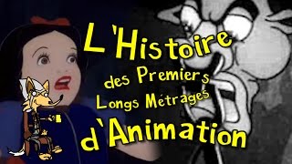 LHistoire du début des LONGS MÉTRAGES DANIMATION 1917  1945 [upl. by Odranreb215]