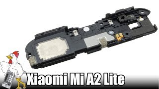 Guía del Xiaomi Mi A2 Lite Cambiar módulo de altavoz [upl. by Anaila]