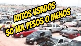 autos usados 50 mil pesos volkswagen chevrolet hondanissan seminuevos [upl. by Aikemahs]