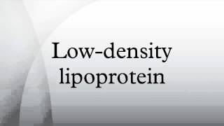 Lowdensity lipoprotein [upl. by Birk]