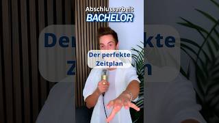 Der perfekte Zeitplan für deine Bachelorarbeit shorts student studium [upl. by Ventre]