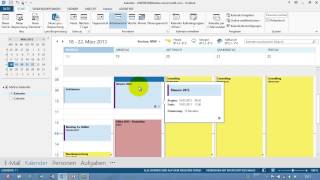 Outlook  Termin erstellen  Kalender  Teil 02 [upl. by Mongeau741]