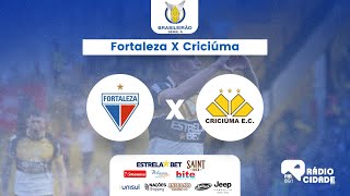 FUTEBOL É DA CIDADE COM FORTAREZA X CRICIÚMA  10082024 [upl. by Gensler]