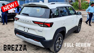 2024 Maruti Suzuki Brezza Premium SUV  Latest Features New Interiors  Maruti Brezza 2023  Brezza [upl. by Jania]