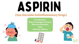 Aspirin  NSAID  Pharmacology  Medinare [upl. by Humpage]