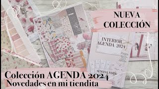 COLECCIÓN AGENDA 2024 · PORTADAS SEPARADORES amp INTERIOR DE AGENDA  CREA TU AGENDA · SCRAP [upl. by Izak]