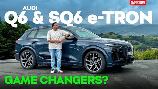 Audi Q6 and SQ6 etron Smaller Q8 or Macan on a budget  odmag [upl. by Notsgnik]