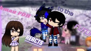 Aphmau PDH reacts to the future 12 or 3 💜❤️ [upl. by Llerat644]