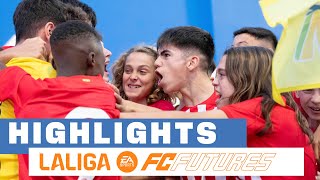 Resumen Cuartos de Final XXVII Torneo Internacional LALIGA FC FUTURES jueves Tarde [upl. by Niuqaoj]