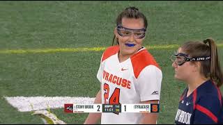 Stony Brook vs Syracuse Womens College Lacrosse 2023 [upl. by Reynard345]