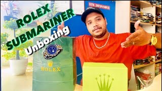 My New ROLEX🔥  Review Of ROLEX Submeriner  ROLEX Watch  Davanagere  Ye Hamara Adda [upl. by Yreneh]