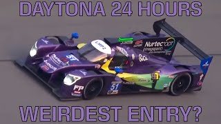 Daytona 24 Hours Weirdest Entry [upl. by Herrle]