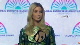 Ivanka Trump Said that my childrens will studing in hyderabad ks news telugu [upl. by Concettina82]