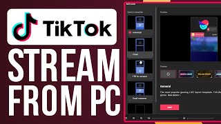 How To Stream On TikTok From PC 2024 Step By Step Tutorial [upl. by Gregor]