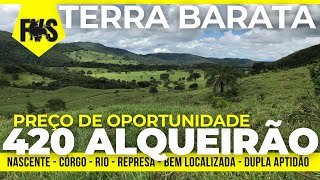 A FAZENDA DE GADO MAIS BARATA A VENDA NO NORTE DO GOIÁS  TODA FORMADA E ÁGUA É MATO  DUPLA APTIDÃO [upl. by Anihta525]