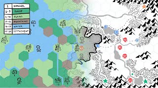 Hex Map Worldbuilding GAMIFIED [upl. by Bach]