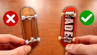 Don’t Buy A Pro Fingerboard Keep your TechDeck [upl. by Nylazor]