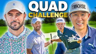 I Called Out a PGA TOUR Winner  QUAD Battle 1 [upl. by Morice]