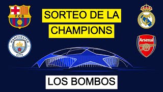 ANÁLISIS BOMBOS SORTEO CHAMPIONS 202324  LOS RIVALES A EVITAR EN LA FASE DE GRUPOS [upl. by Viens]