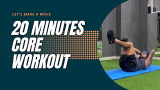 20Min Core Workout to Burn Belly FatHINDI [upl. by Skelton]