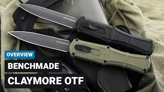 Benchmade Claymore OTF Automatic Overview [upl. by Adlay98]