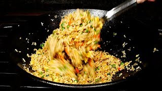 Vegetable Fried Rice Recipe [upl. by Akcemat834]