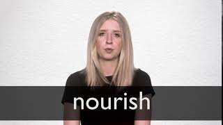 How to pronounce NOURISH in British English [upl. by Turtle413]