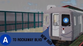 Driving the New R68 From Lefferts Blvd to Rockaway Blvd [upl. by Vieva233]