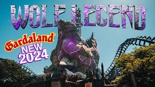 provo la NOVITÀ 2024 di GARDALAND  WOLF LEGEND [upl. by Diskin839]