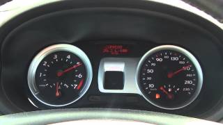 Renault Clio III 16 16V acceleration 0210 [upl. by Winshell]