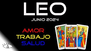 Horóscopo LEO JUNIO 2024  Los ojos de Albert [upl. by Tyoh]