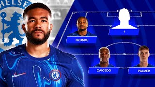 What is CHELSEAS best starting XI 202425 PREVIEW 🔵 [upl. by Anirehtak533]